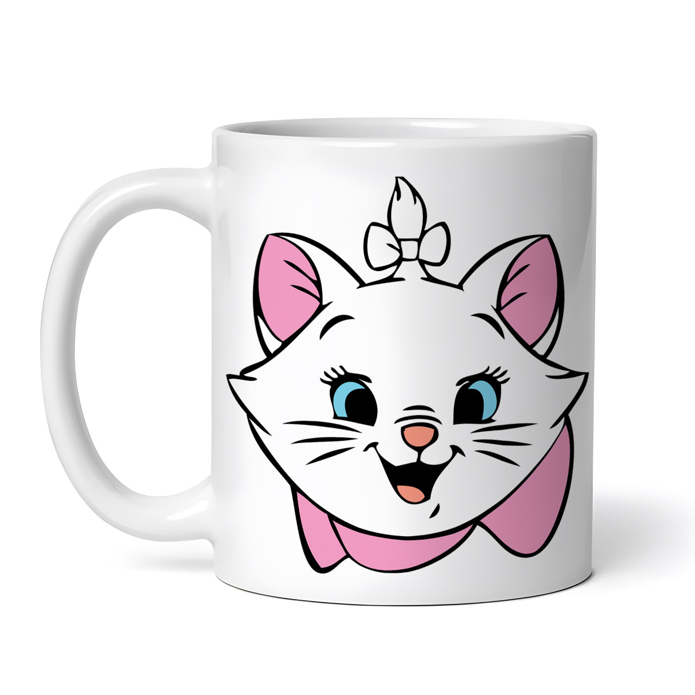 Cana alba personalizata, Pisicuta aristocrata Marie Disney, INOVATIX®. 330ml - imagine 3